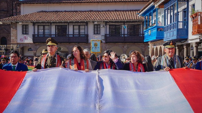 Presidenta de la Corte de Cusco participó de las actividades al mes jubilar de Cusco