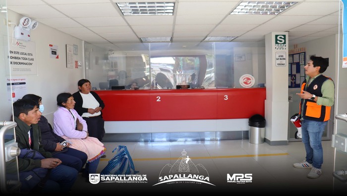 División de Defensa Civil de la Municipalidad Distrital de Sapallanga, promueve la preparación ante emergencias