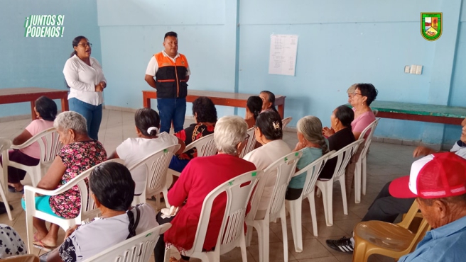 foto, Adultos mayores participan de talleres de dialogo y recreación