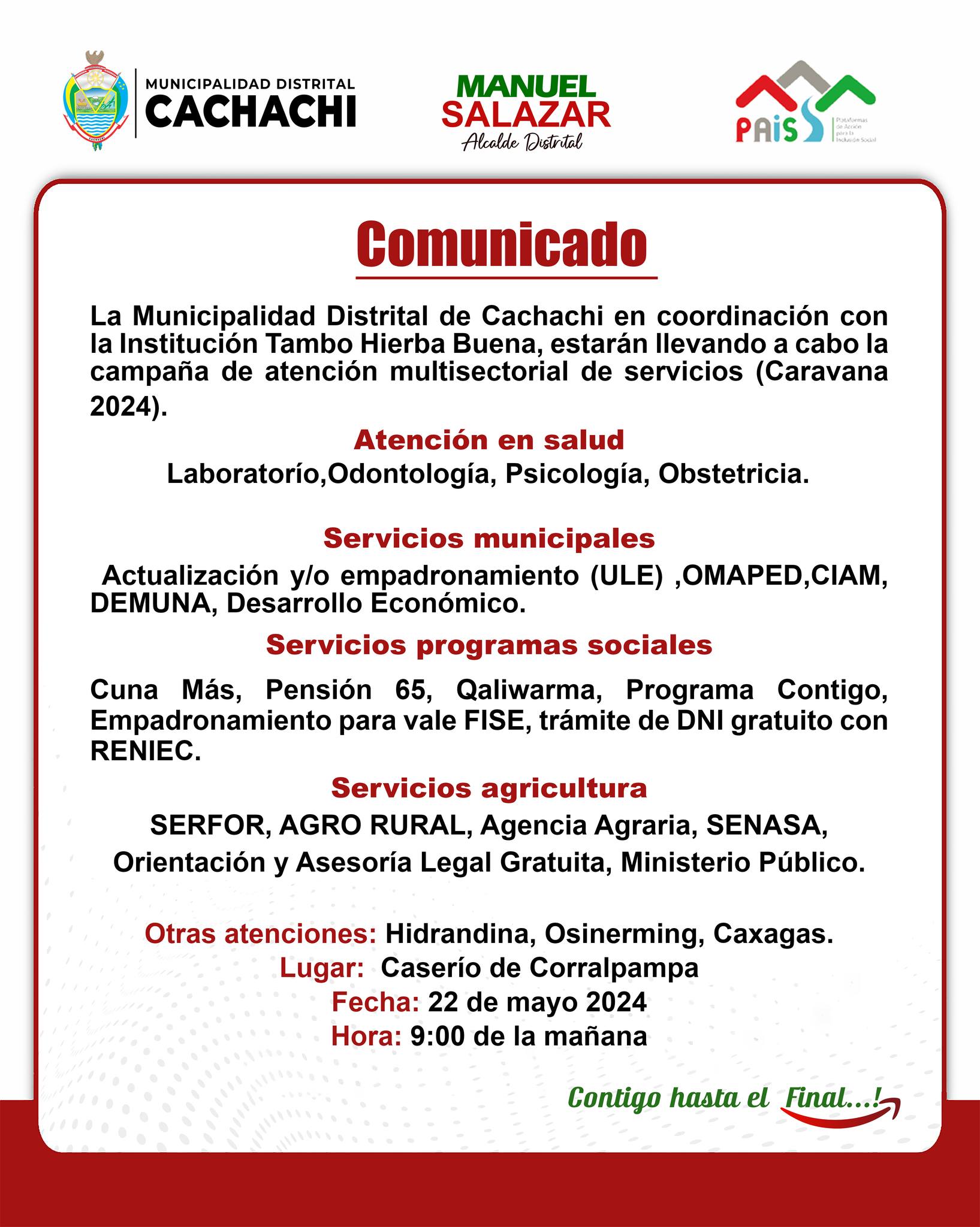 Atención Corralpampa