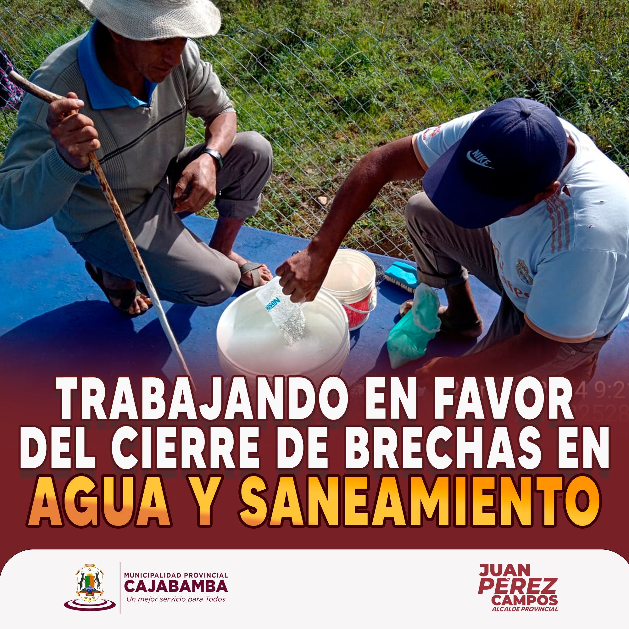 Con la finalidad de seguir brindando una mejor calidad de agua