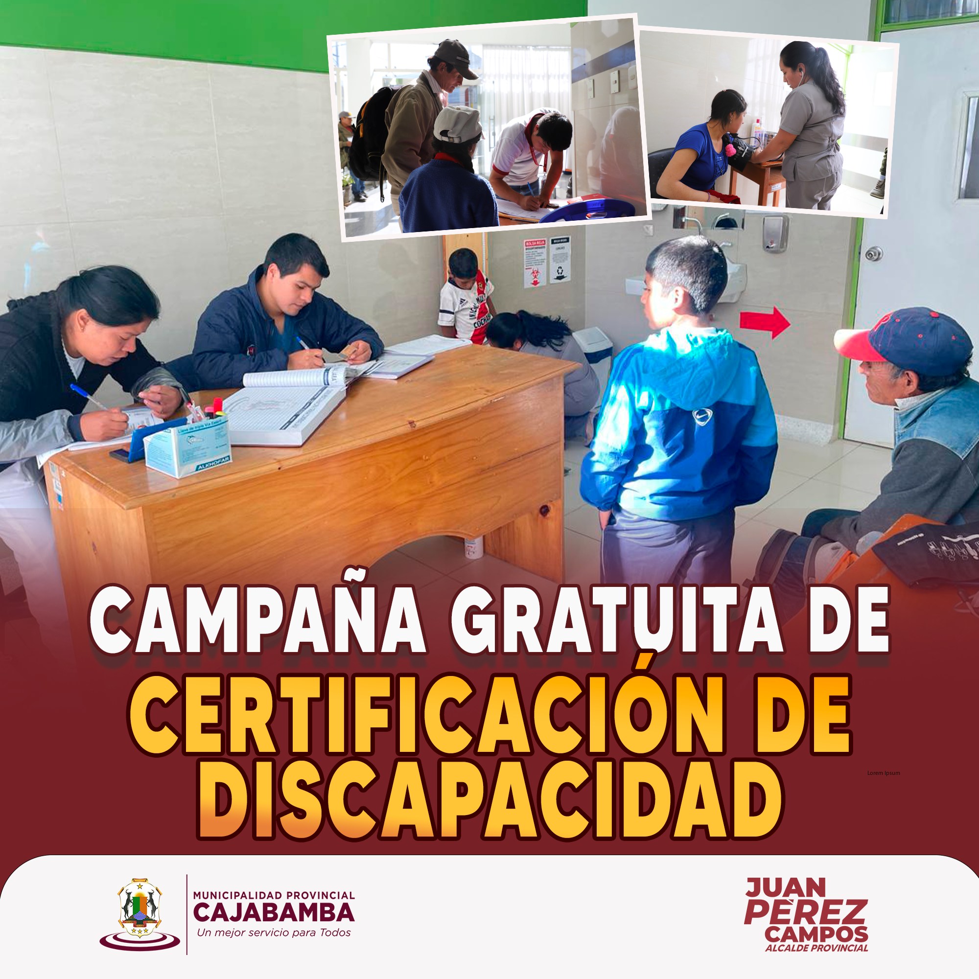 Campaña gratuita de certificación de discapacidad 2024