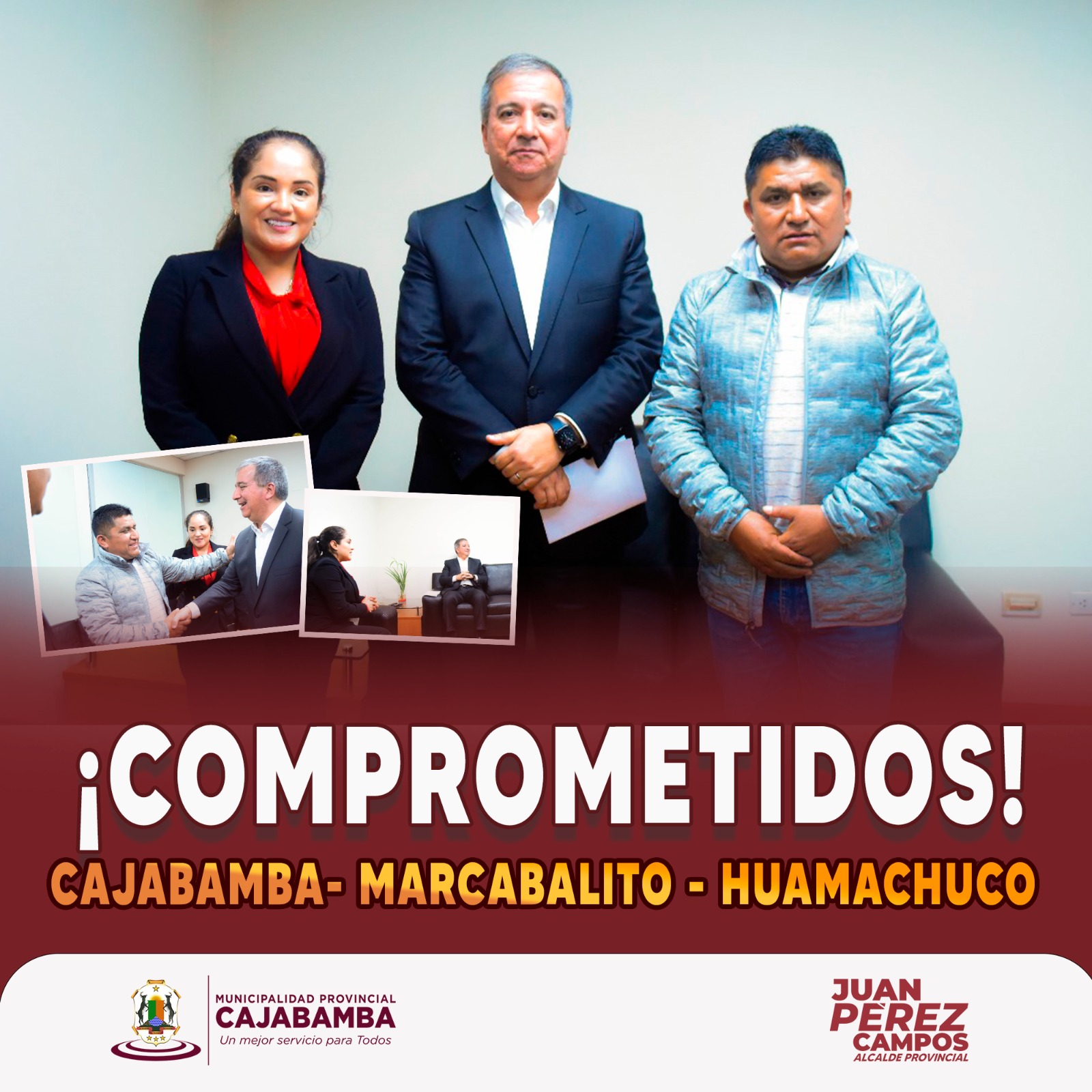 Con el claro compromiso de trabajar en favor del desarrollo de nuestra provincia