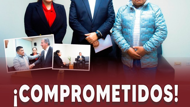 Con el claro compromiso de trabajar en favor del desarrollo de nuestra provincia