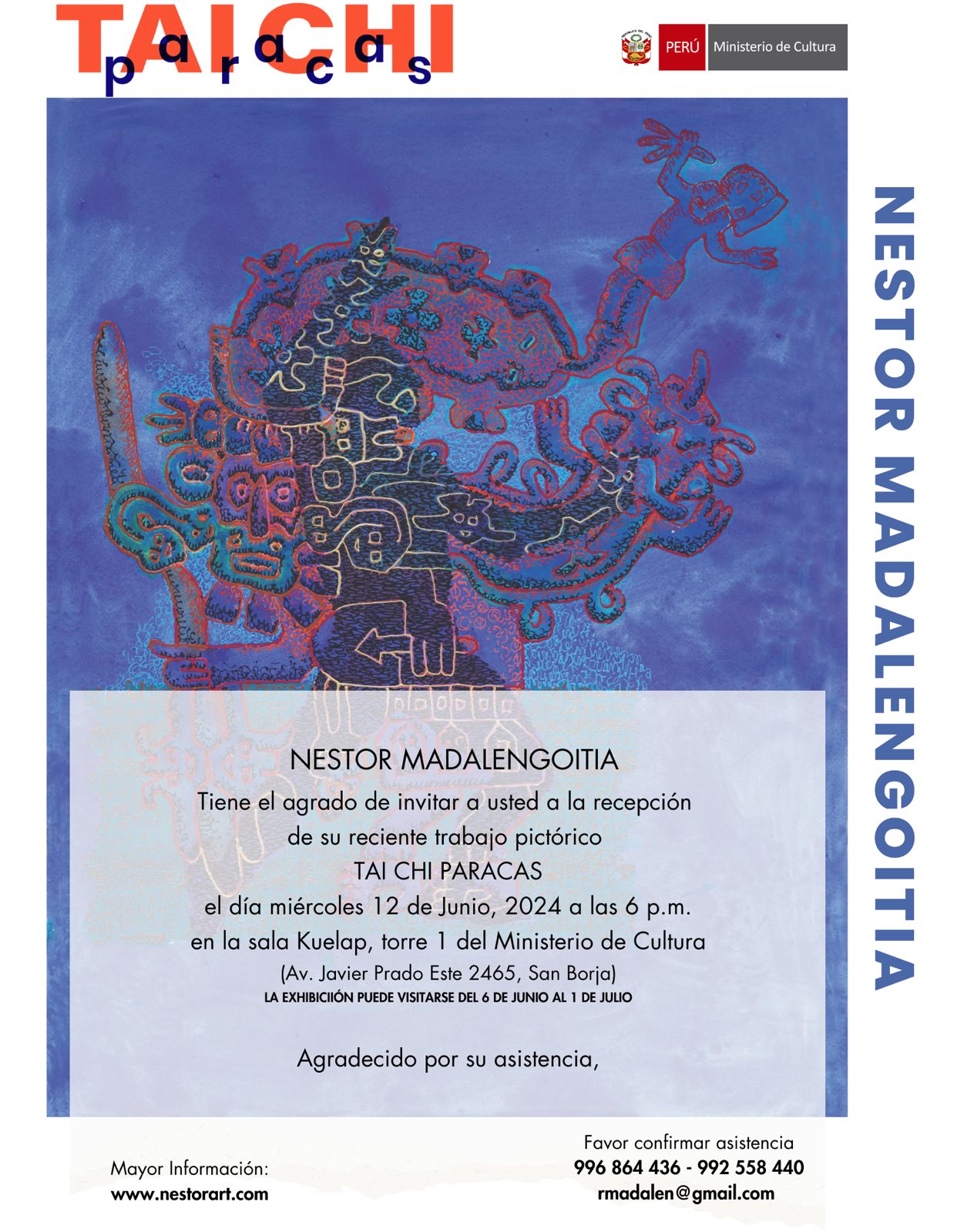 Exhibición artística TAI-CHI PARACAS