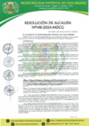 Vista preliminar de documento Resolución de Alcaldía 148-2024