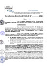 Vista preliminar de documento Resolucion Directoral N° 003626-2024