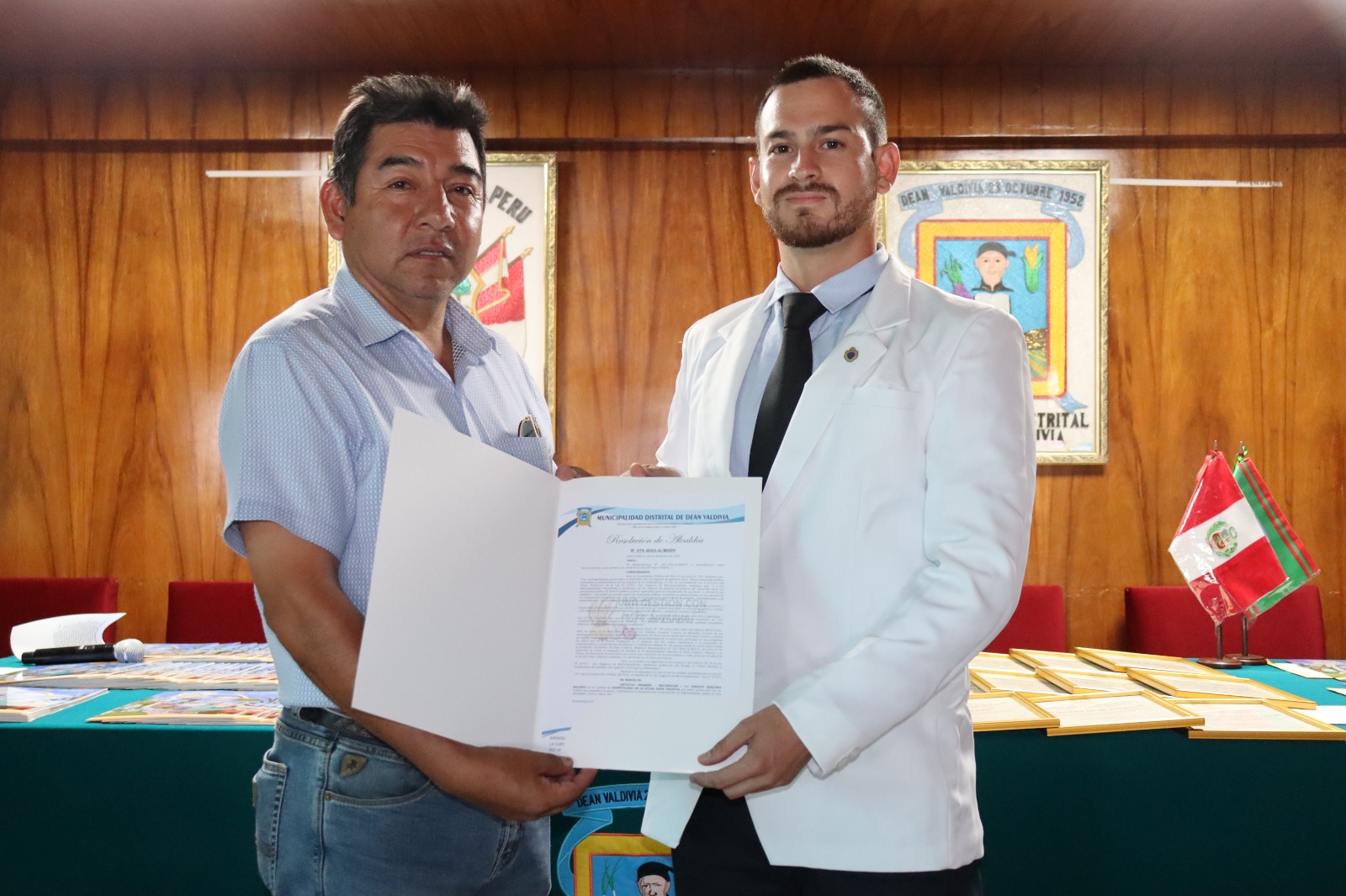 Entrega de reconocimientos