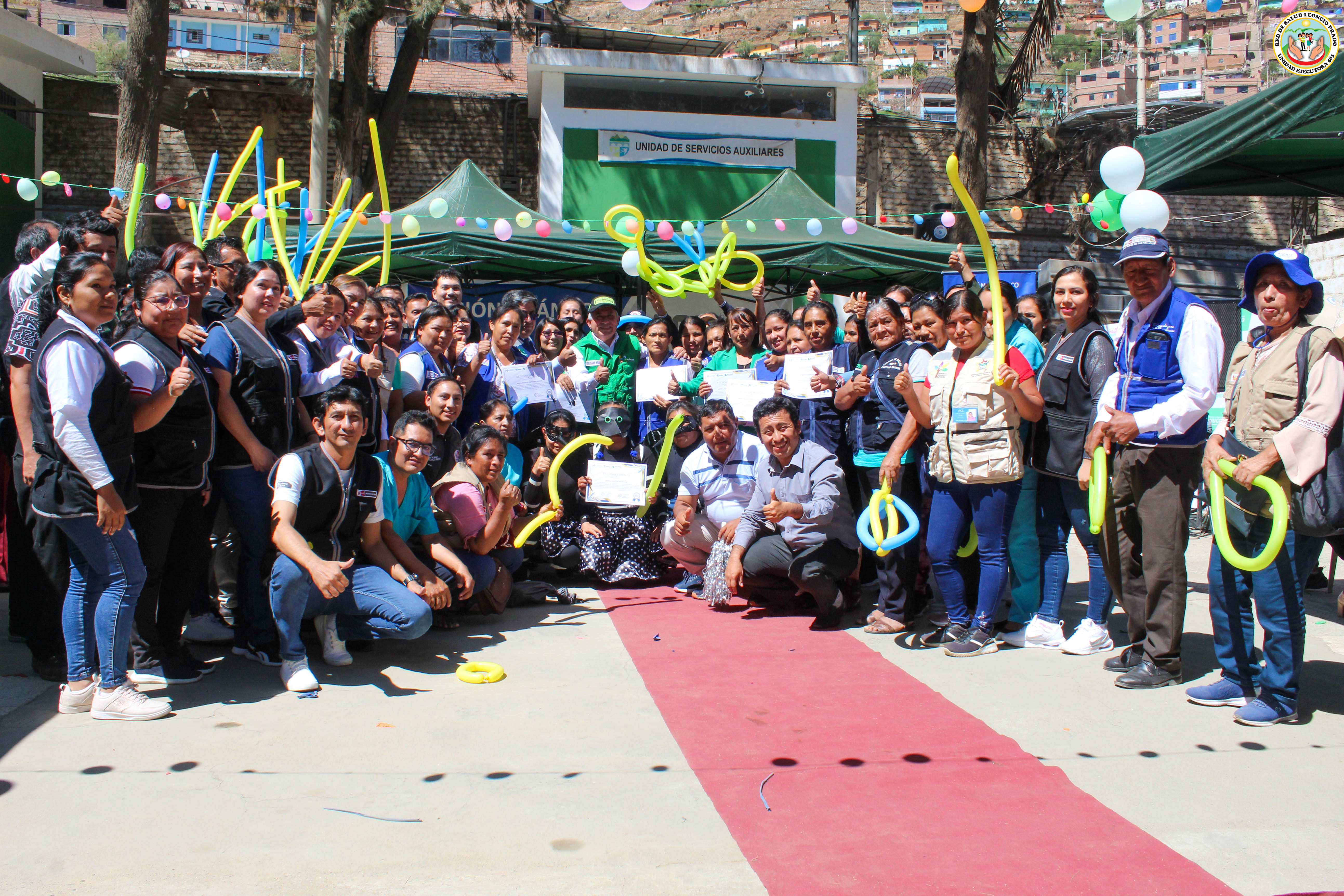 Agentes de la Red de Salud Leoncio Prado