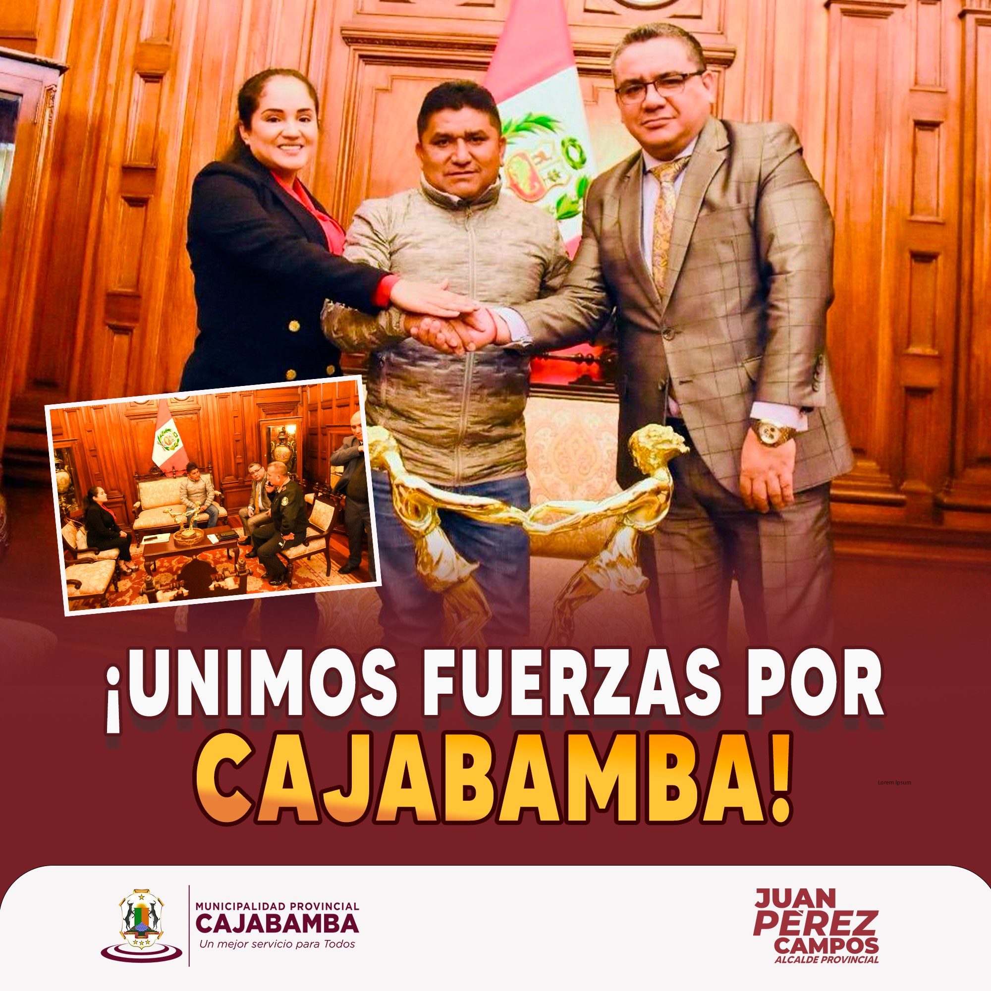 ¡Unimos fuerzas por Cajabamba!