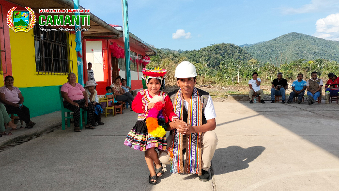 Entrega de Nueva Infraestructura Educativa en la Comunidad Nativa de San Lorenzo
