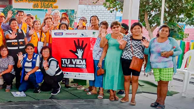 Juntas vecinales paiteñas fueron capacitadas para identificar casos de trata de personas