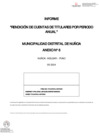 Vista preliminar de documento  Rendición de Cuentas de Titulares por Periodo Anual