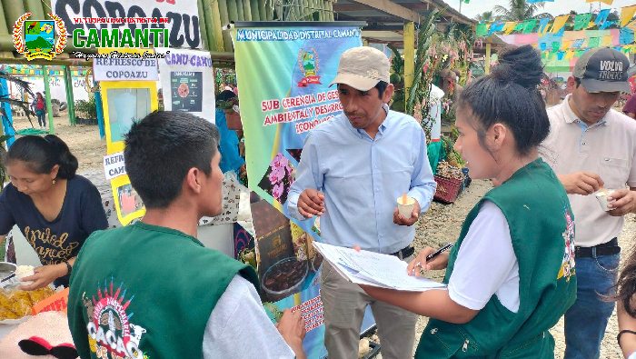Camanti Presente en la Feria CACAO de ORO Inanbari 2023: Promoviendo la Economía Local