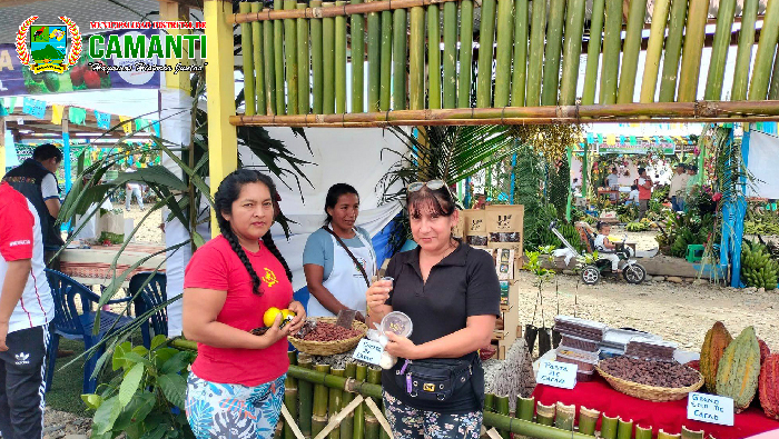 Camanti Presente en la Feria CACAO de ORO Inanbari 2023: Promoviendo la Economía Local