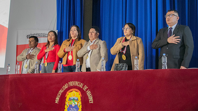 Alcalde, regidores y funcionarios, presentes la primera “Audiencia Pública – 2024”, en presencia de la población Huarmey