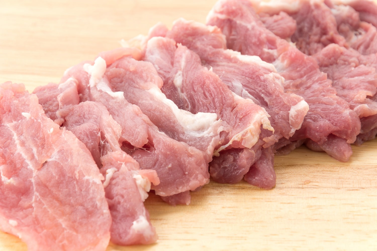 Foto detalle de un corte de carne de res