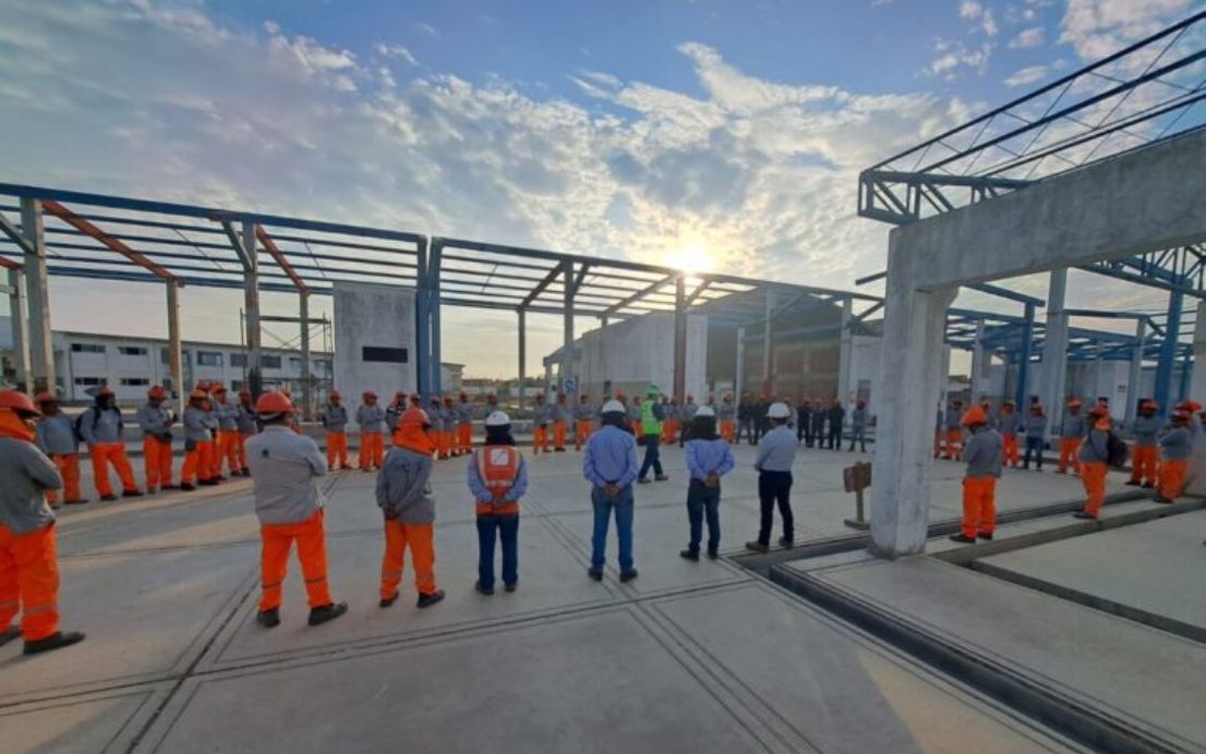 Enosa brindó capacitación in situ a trabajadores de construcción civil en Sullana