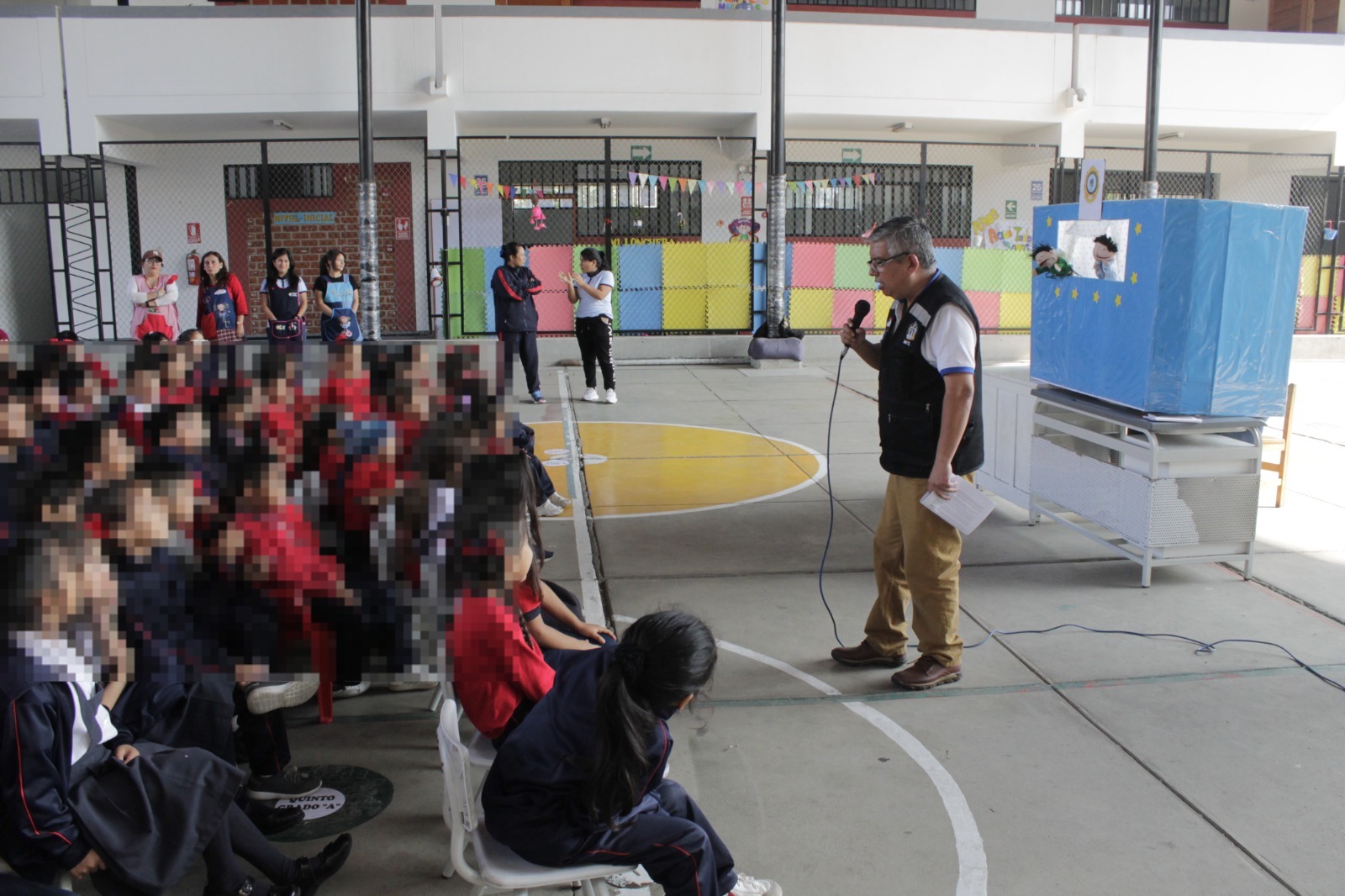 Incentivan mecanismos de seguridad ciudadana en niños de inicial y primaria con "Segurititeres"