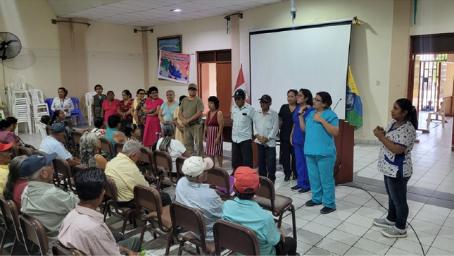 CIAM TAMBOGRANDE CONFORMA CIRCULO DE ATENCIÓN AL ADULTO MAYOR