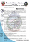 Vista preliminar de documento Resolucion de Alcaldia N° 107-2024-MDI