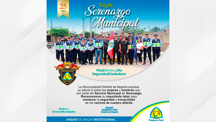 Día del Serenazgo Municipal