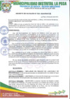 Vista preliminar de documento Decreto de Alcaldía N° 003-2024-MDLP-A