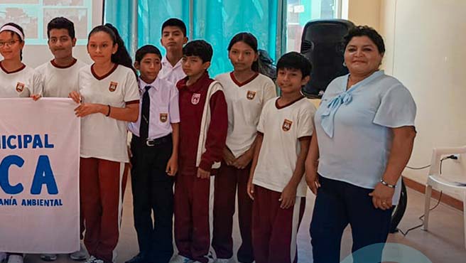 Comuna paiteña capacita a estudiantes y forma equipo de promotores ambientales escolares