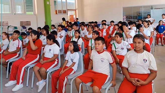 Comuna paiteña capacita a estudiantes y forma equipo de promotores ambientales escolares