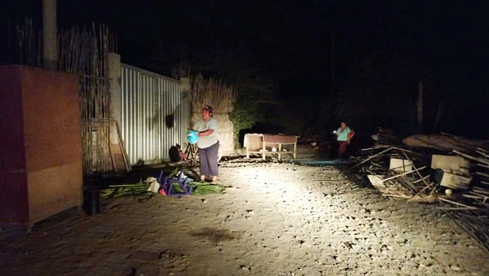 Municipio brinda ayuda a familia desalojada