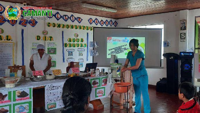 Sesión Demostrativa para la Prevención de la Anemia en Camanti: Promoviendo Prácticas Saludables y Nutrición Rica en Hierro