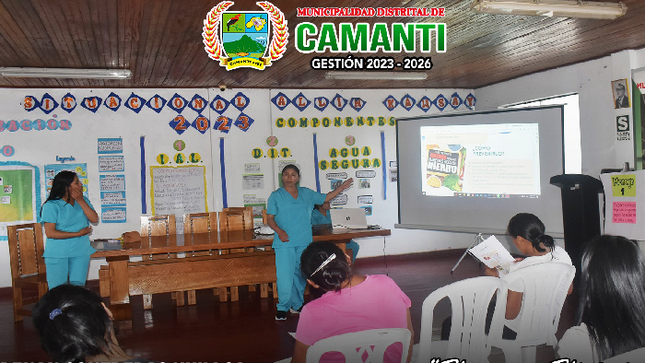 Capacitación a Actoras Sociales de Camanti para Combatir la Anemia