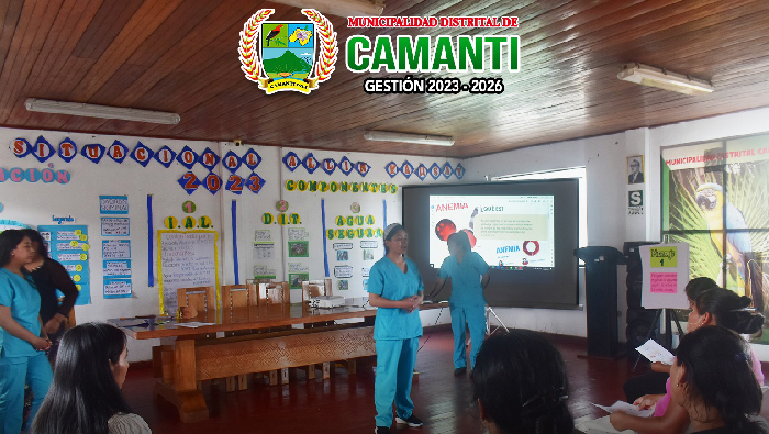 Capacitación a Actoras Sociales de Camanti para Combatir la Anemia