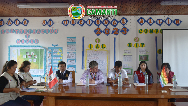 Instalación de la Instancia Distrital de Concertación para la Prevención, Sanción y Erradicación de la Violencia en Camanti