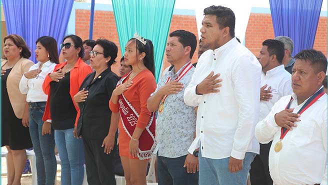 Alcalde de Paita inaugura moderna infraestructura de la I.E.I N°407 en la Islilla-Paita