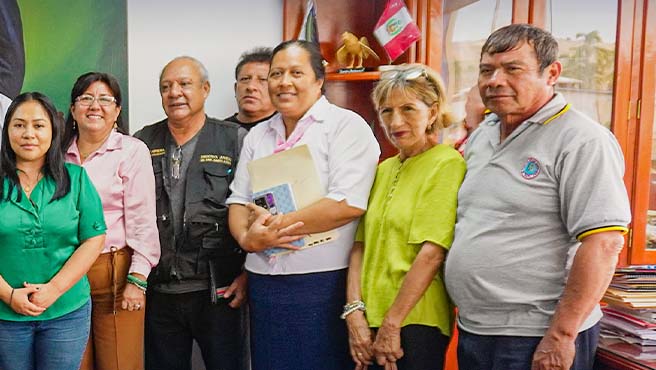 JUVECO de Isabel Barreto II Etapa y autoridades del sector educación acuerdan reubicar colegio
