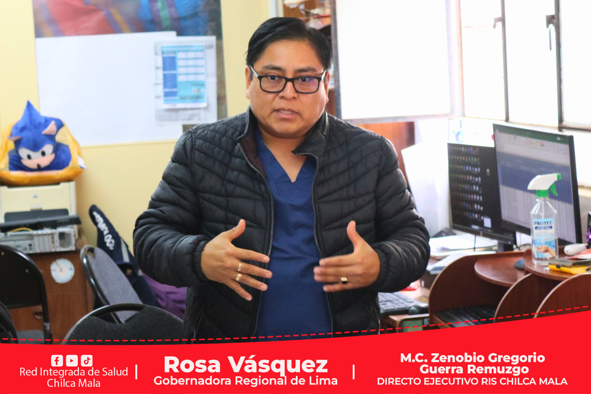 Director Ejecutivo de la RIS Chilca Mala se reúne con SINTRAREDCHM