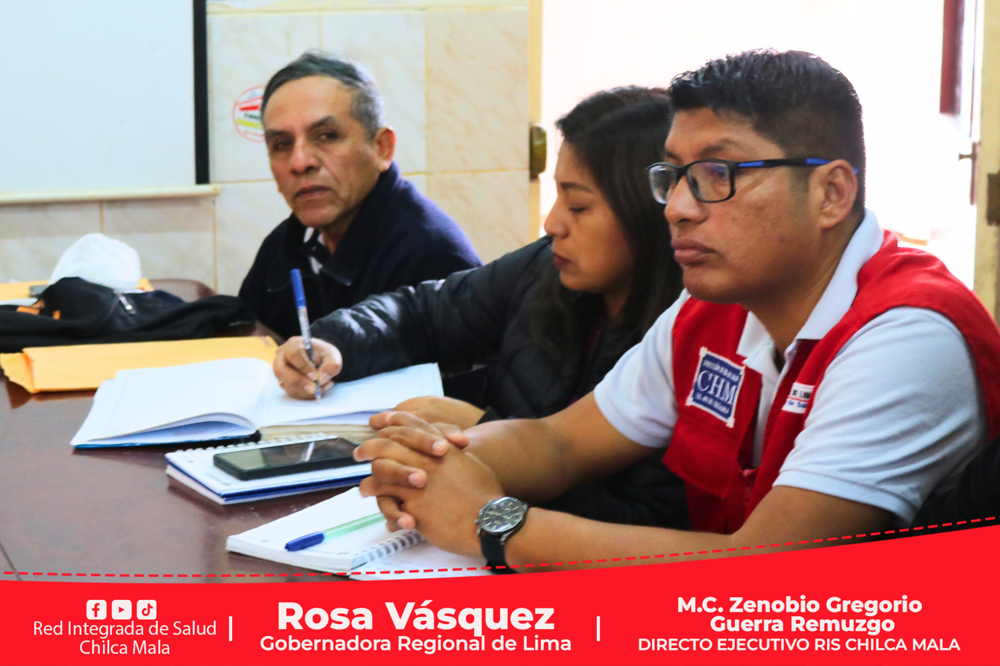 Director Ejecutivo de la RIS Chilca Mala se reúne con SINTRAREDCHM