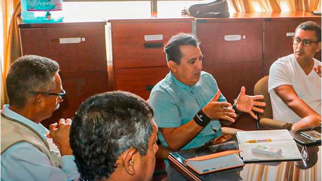 Comisión de seguridad ciudadana coordina acciones con instituciones locales