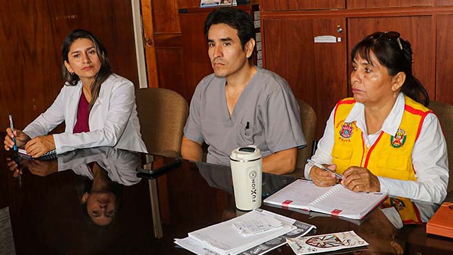 Comisión de seguridad ciudadana coordina acciones con instituciones locales