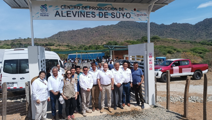 Plan Binacional Perú-Ecuador inaugura el Centro de Producción de Alevines en para impulsar la acuicultura en Suyo