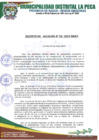Vista preliminar de documento Decreto de Alcaldía N° 001-2023-MDLP