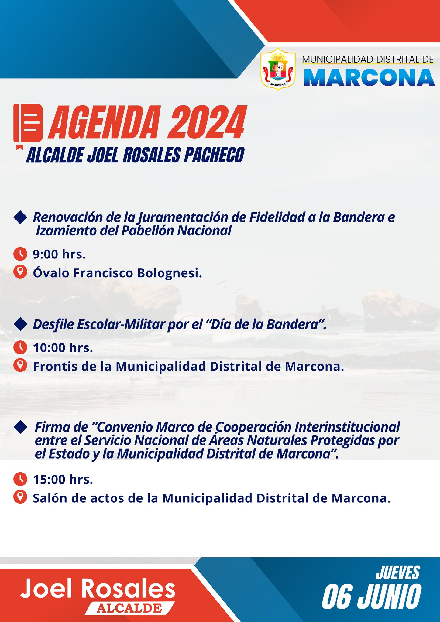 Agenda junio
