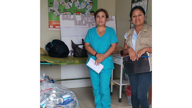 Comunidad provincial realiza la entrega de canastas de alimentos a los pacientes del PANTBC