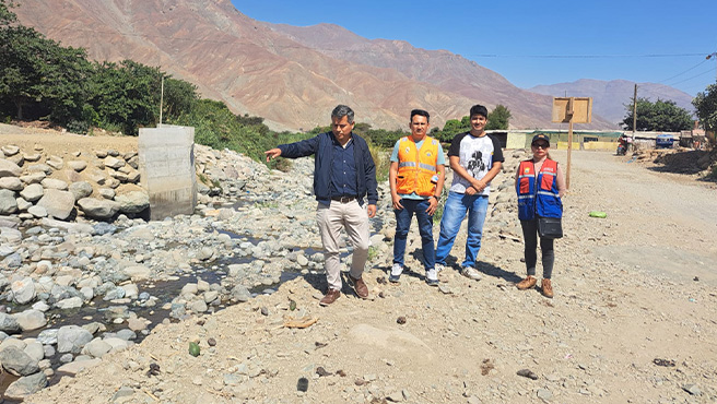 El objetivo es continuar con los trabajos del proyecto de la “Construcción del puente Huiña del Centro Poblado Huiña”