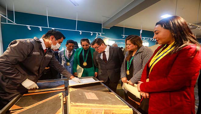 Actividad contó con la presencia del Teniente Alcalde Richard Cortez y representantes de la Unesco