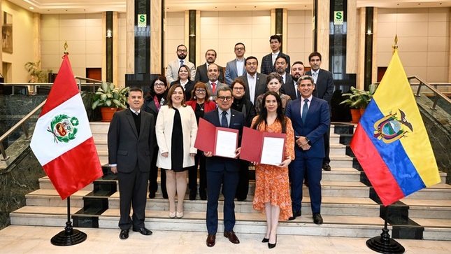 El Perú asume presidencia pro tempore de comisión binacional para gestión de recursos hídricos de las cuencas transfronterizas con Ecuador