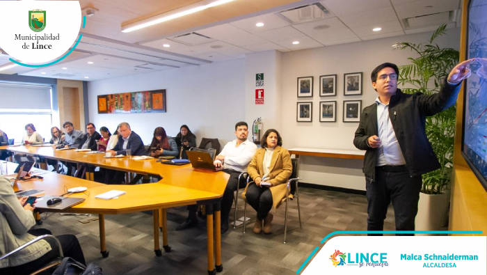 La alcaldesa de Lince se reúne con representantes del Banco Mundial a fin de conocer detalles de la ejecución de la SuperManzana