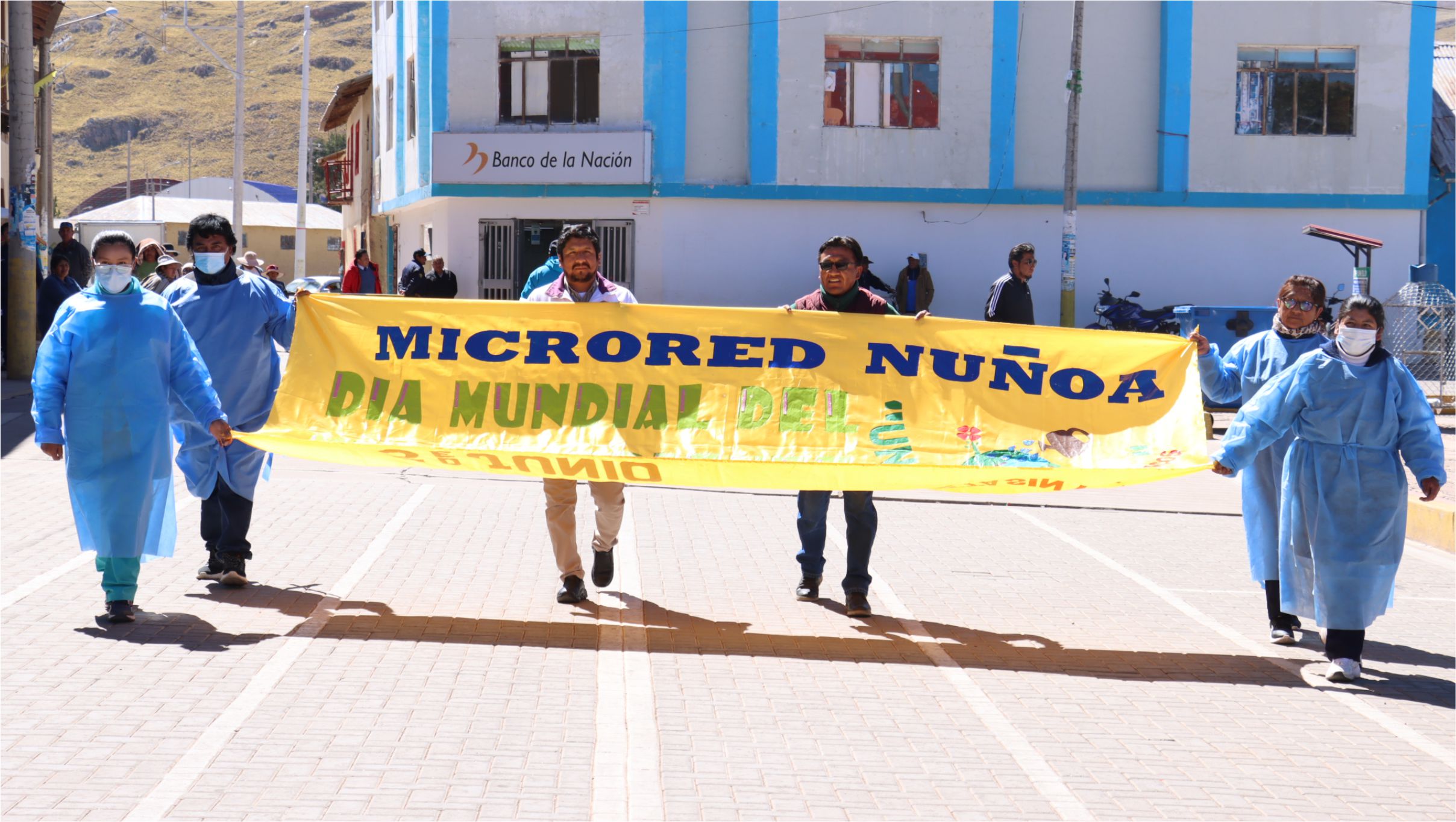 Fotos de la marcha de sensibilización por el día mundial del medio ambiente