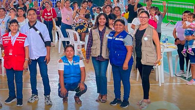 Tercera feria del programa “SEGUIMOS CRECIENDO SANO”